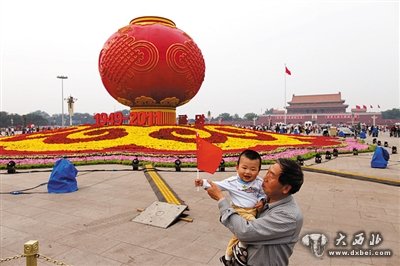 2011年
天安门广场国庆花坛